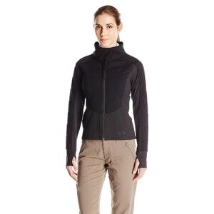 The North Face Pseudio Black Moto Jacket, Size S